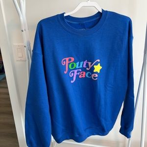 TikTok Star Addison Rae Pouty Face Hoodie